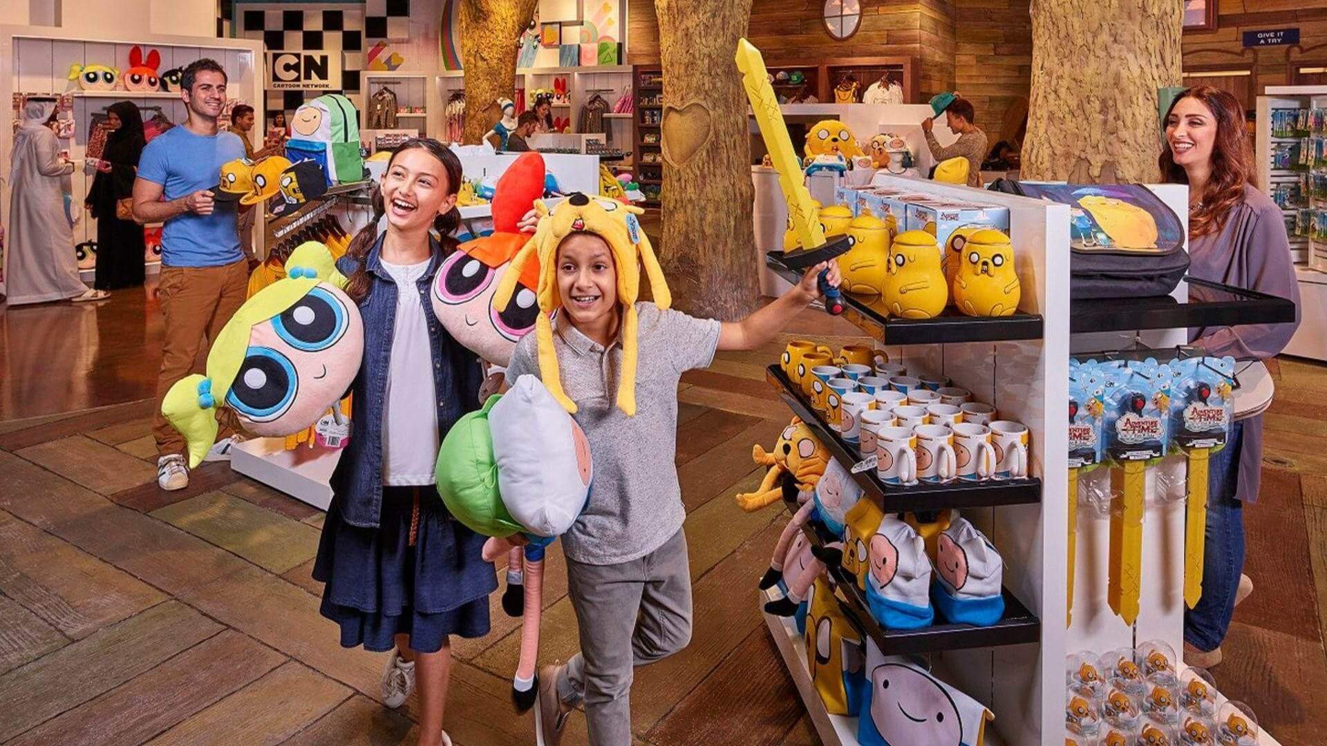 Cartoon Network themed retail