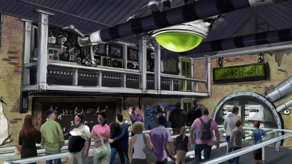 Spider-Man Doc Ock's Revenge Spinning Coaster at IMG Worlds of Adventure