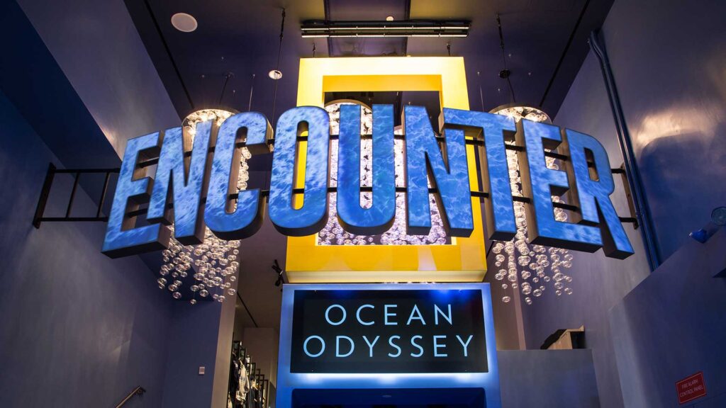 Ocean Odyssey entrance